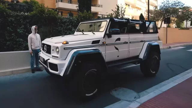 Známý lyžař nechal pořádně upravit svůj bestiální Mercedes G 500 4×4²