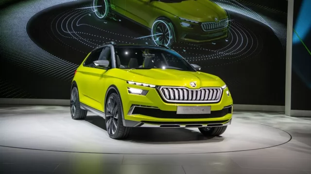Škoda VISION X se ukázala. S hybridem (elektřina plus CNG) a překvapením v zavazadlovém prostoru