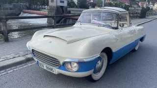 V Česku se prodává jedinečná Škoda 440 Karosa. Málem se nedochovala, teď stojí jako nové Ferrari